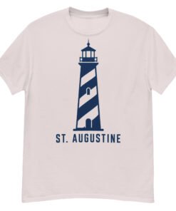 St. Augustine Large Light Unisex tee - Image 12
