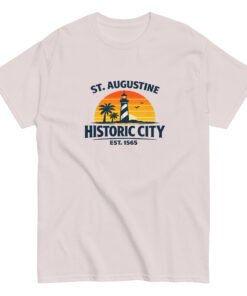 St. Augustine Historic City Est Sunrise LH Unisex tee - Image 7