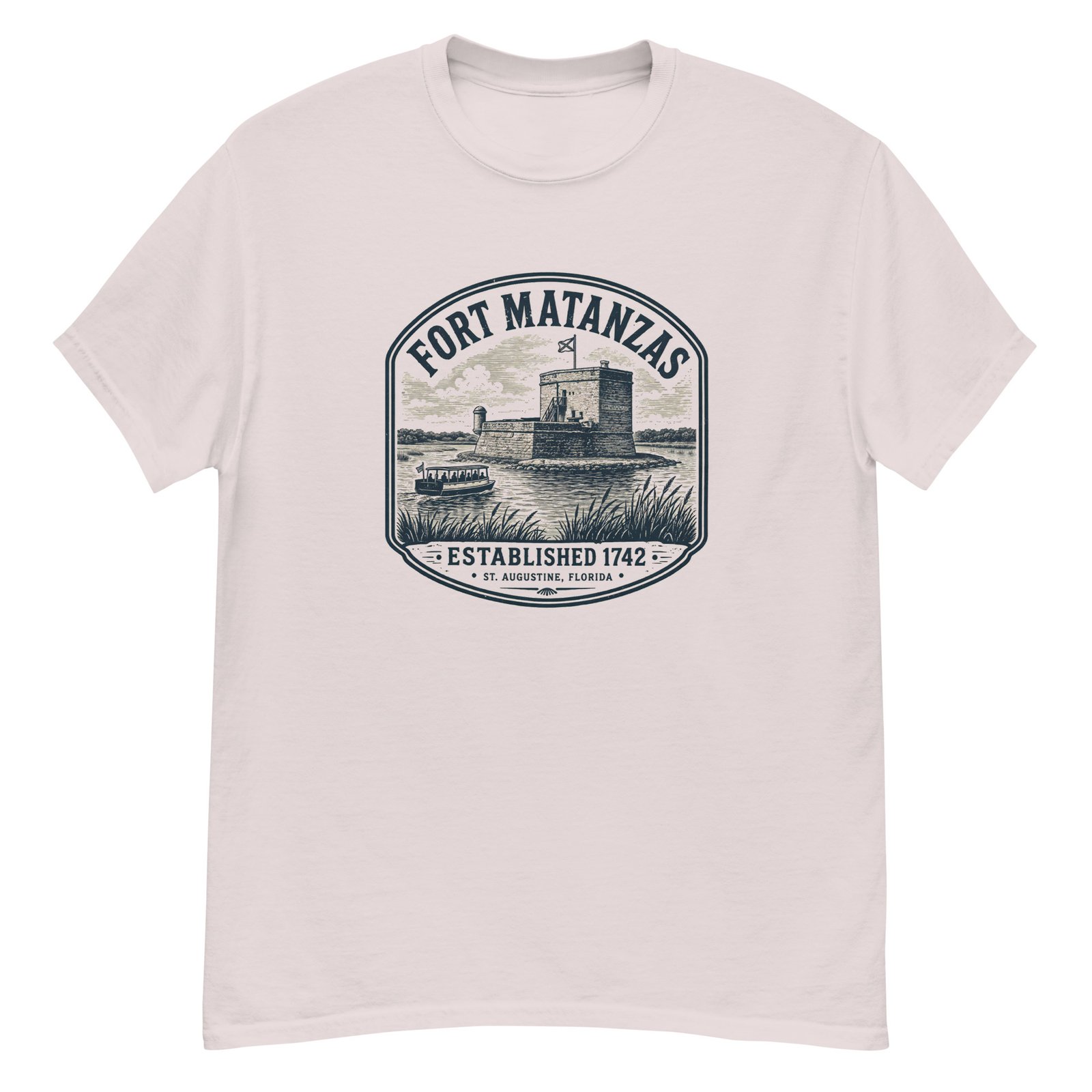Fort Matanzas Established 1742 Unisex tee - Image 9