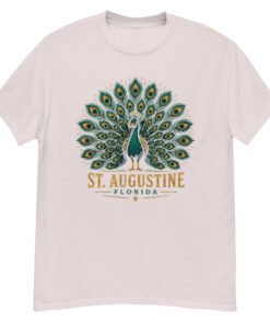 St. Augustine Peacock Unisex classic tee - Image 12