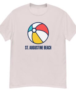 St. Augustine Beach Ball Unisex classic tee - Image 8