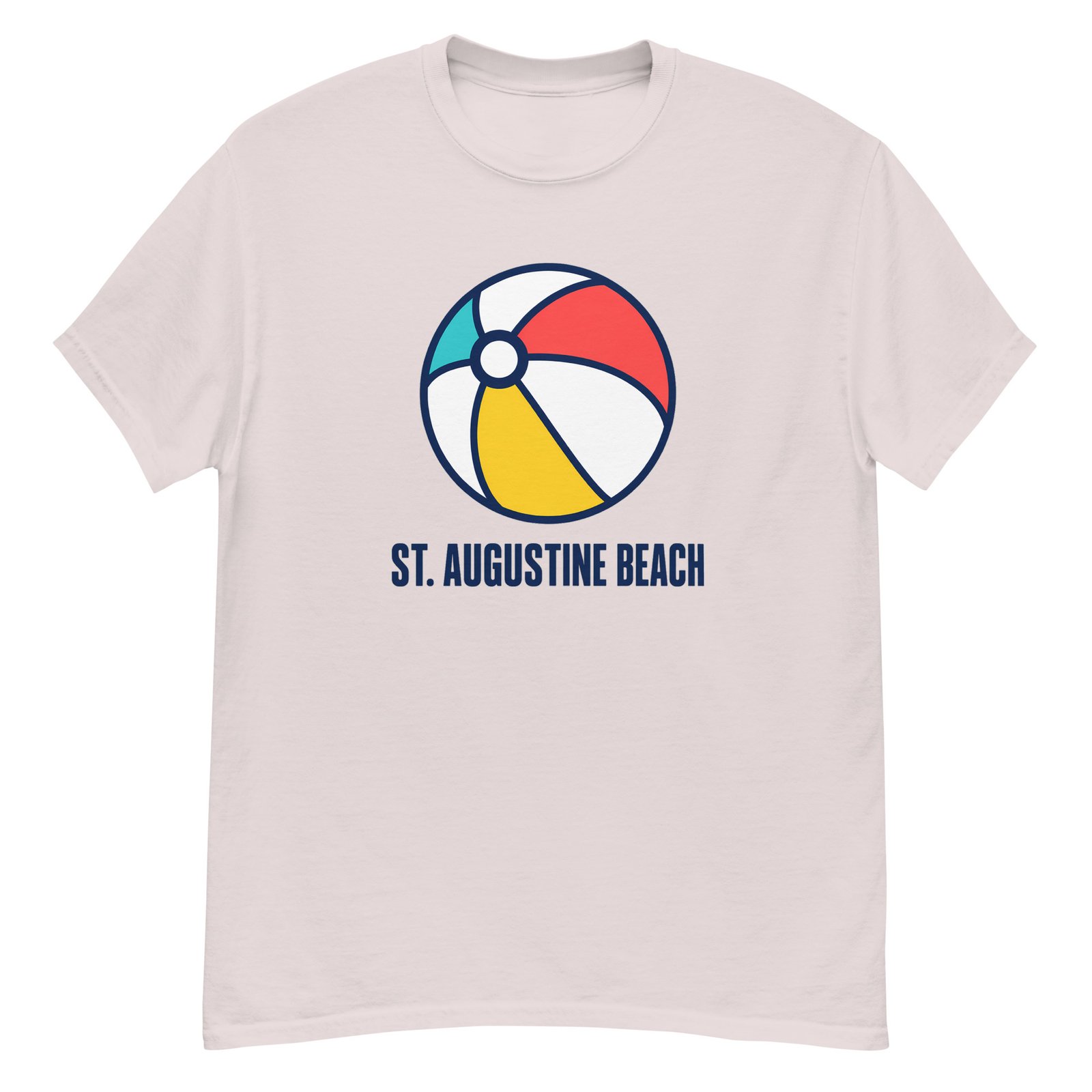 St. Augustine Beach Ball Unisex classic tee - Image 8