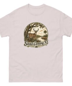 Stokes Landing Deer Unisex classic tee - Image 6