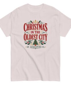 Christmas in the Oldest City Unisex classic tee - Image 4