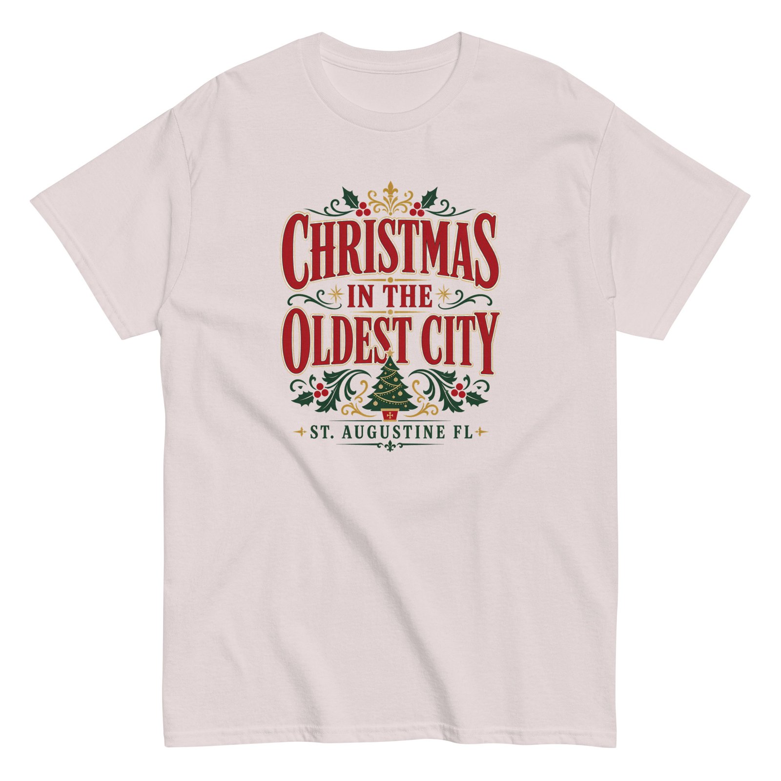 Christmas in the Oldest City Unisex classic tee - Image 4