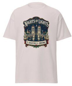 Nights of Lights St. Augustine Christmas Unisex classic tee - Image 8