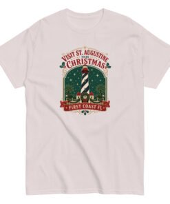 Visit St. Augustine Christmas First Coast Unisex classic tee - Image 5
