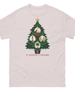 St. Augustine Christmas Tree Unisex classic tee - Image 7