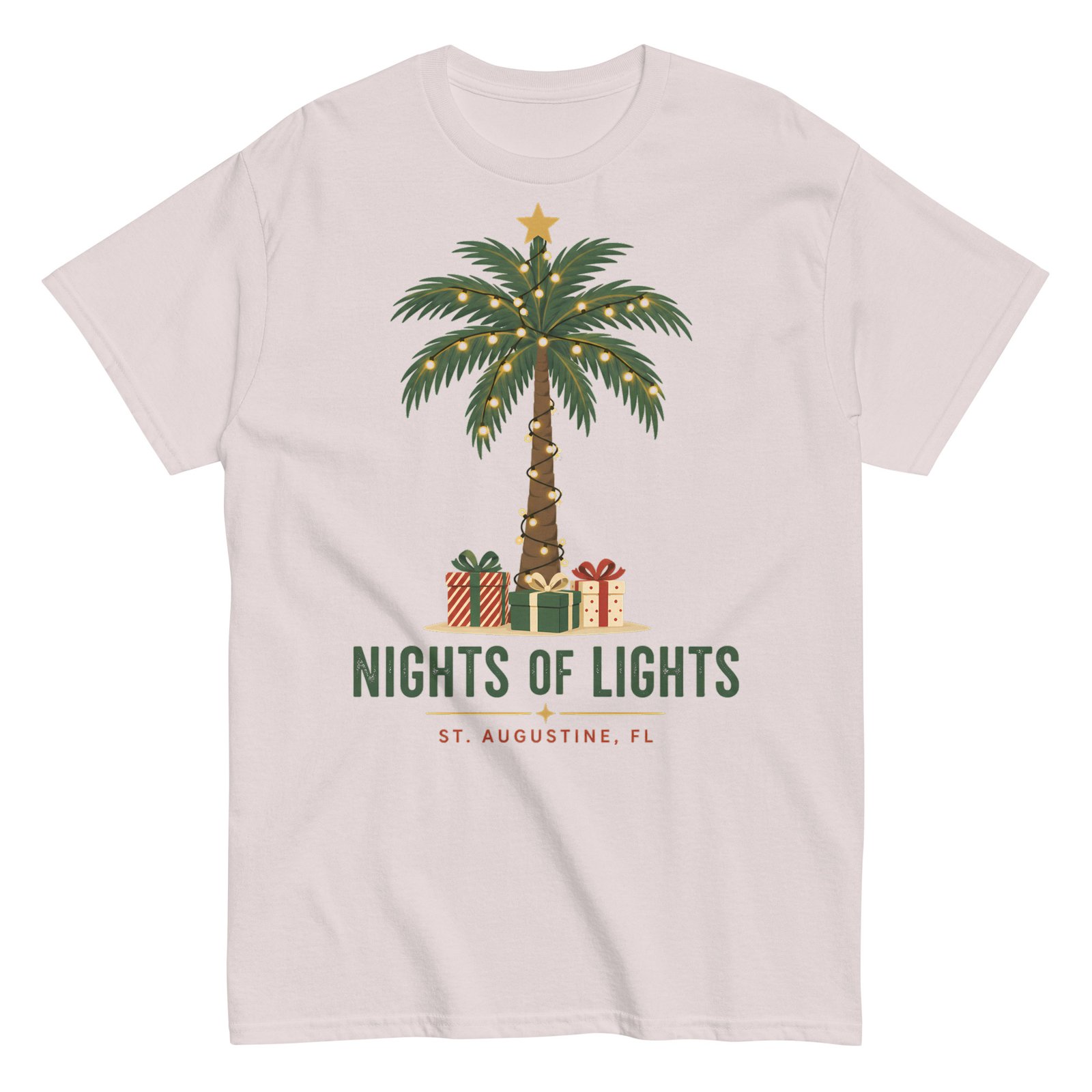Nights of Lights Clear Palm Presents Unisex classic tee - Image 6