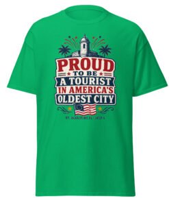 Proud Tourist America's Oldest City Unisex classic tee - Image 3