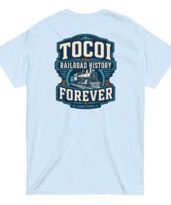 Tocoi Railroad History Unisex tee - Image 7