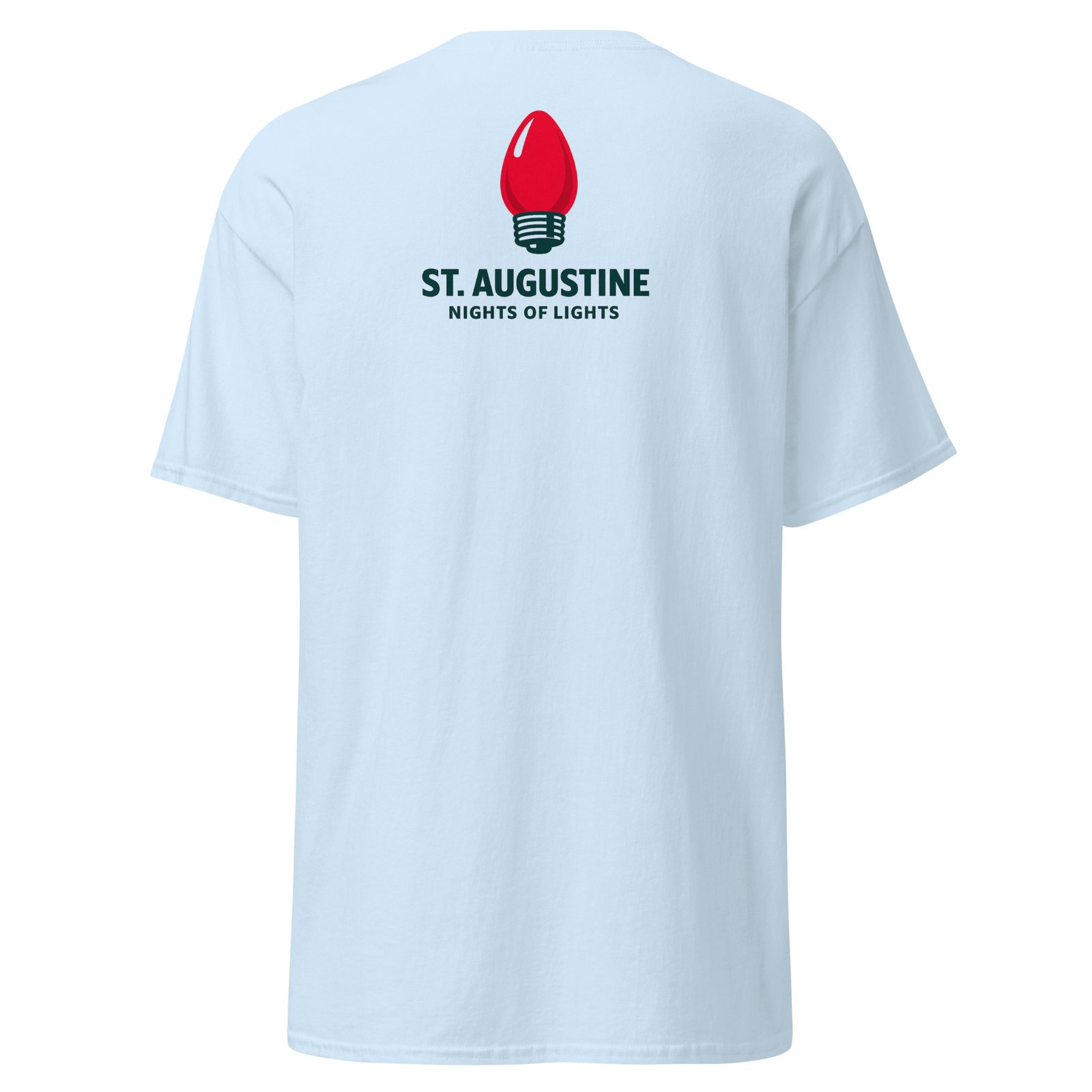 St. Augustine Nights Red Bulb Unisex classic tee - Image 11