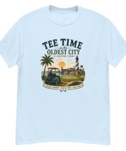 Tee TIme in the Oldest City Unisex tee - Image 8