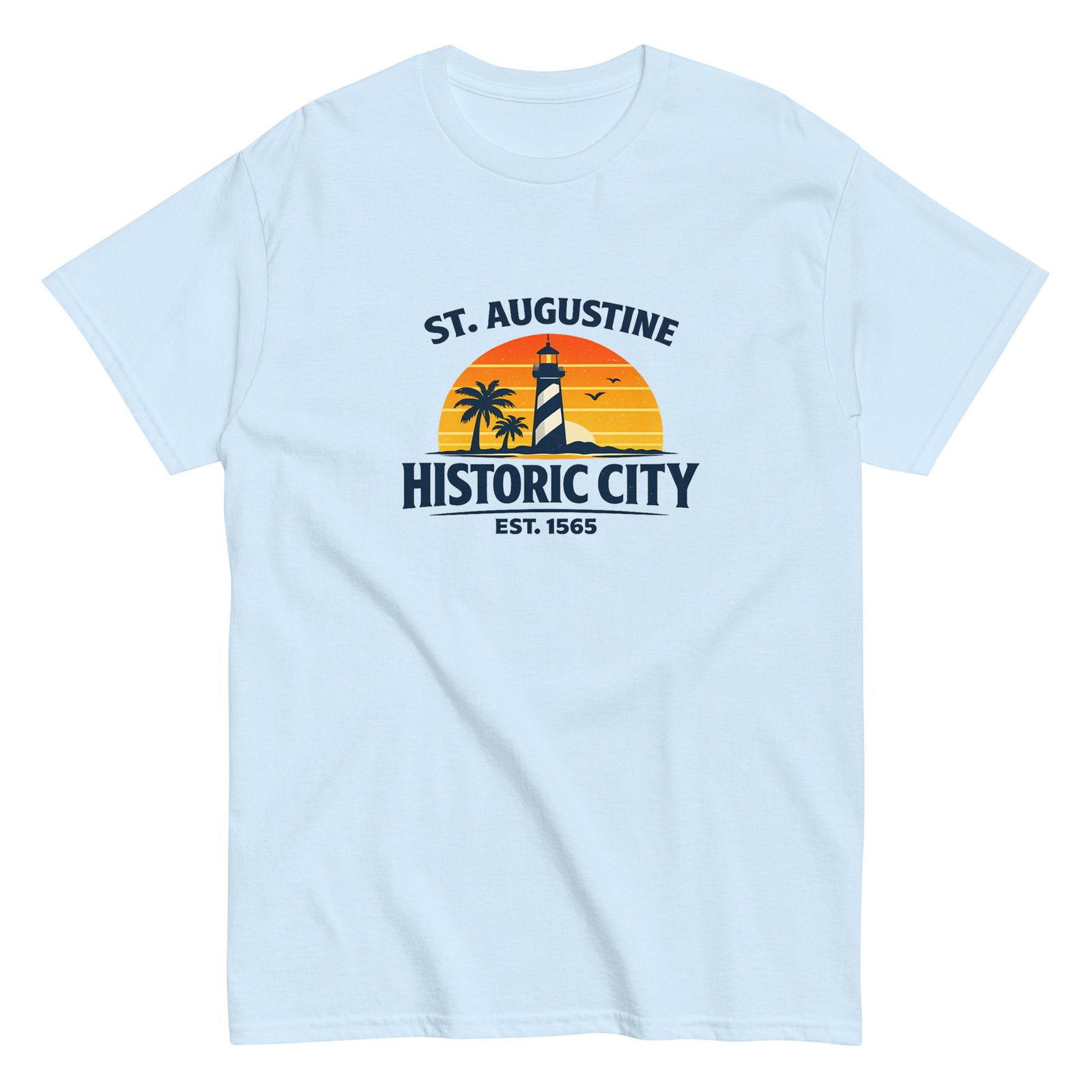 St. Augustine Historic City Est Sunrise LH Unisex tee - Image 8