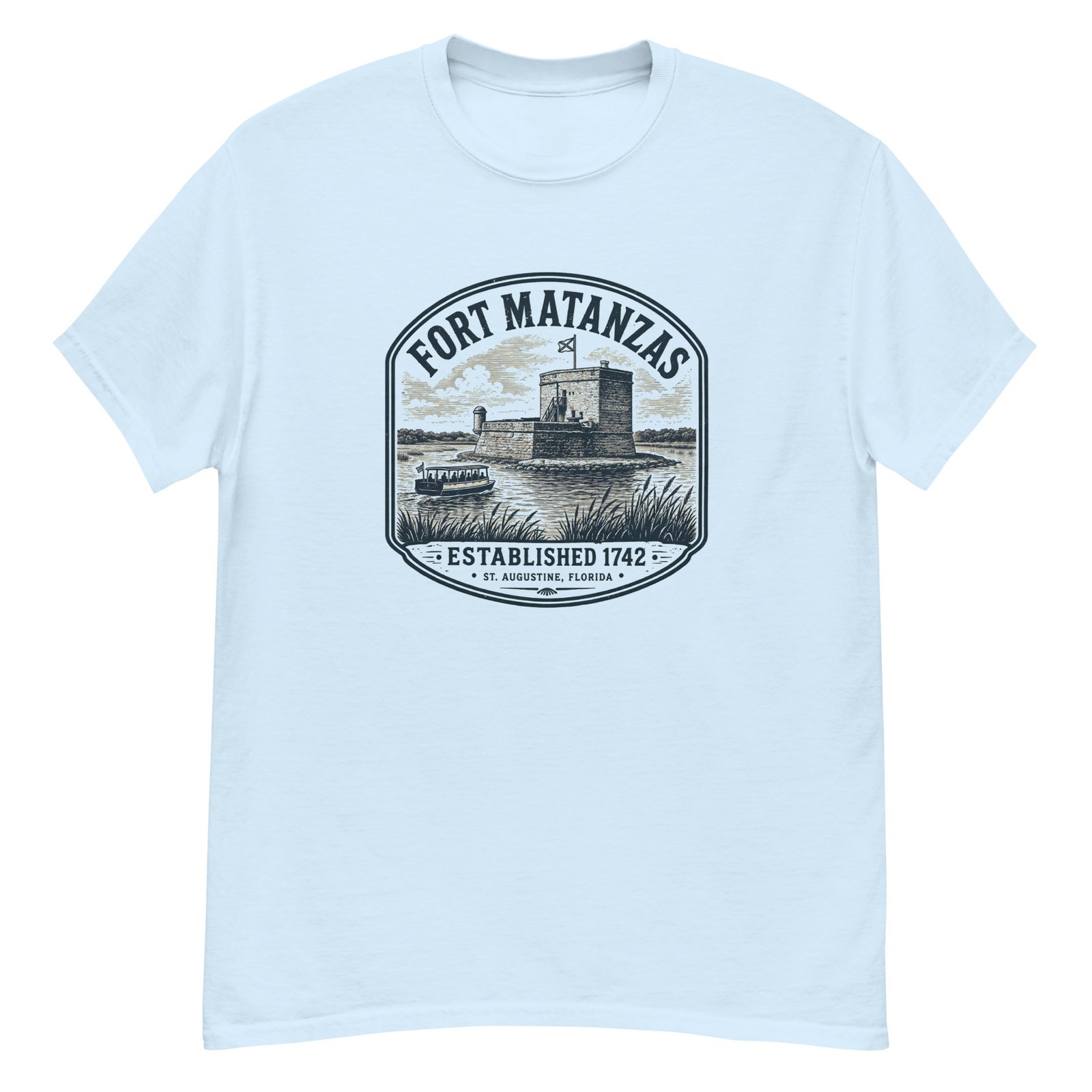 Fort Matanzas Established 1742 Unisex tee - Image 10