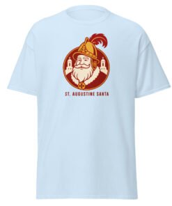 St. Augustine Santa Unisex classic tee - Image 7