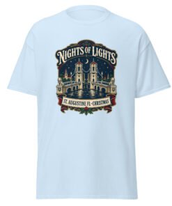 Nights of Lights St. Augustine Christmas Unisex classic tee - Image 9