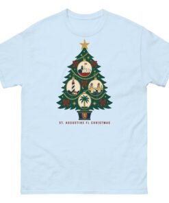 St. Augustine Christmas Tree Unisex classic tee - Image 8