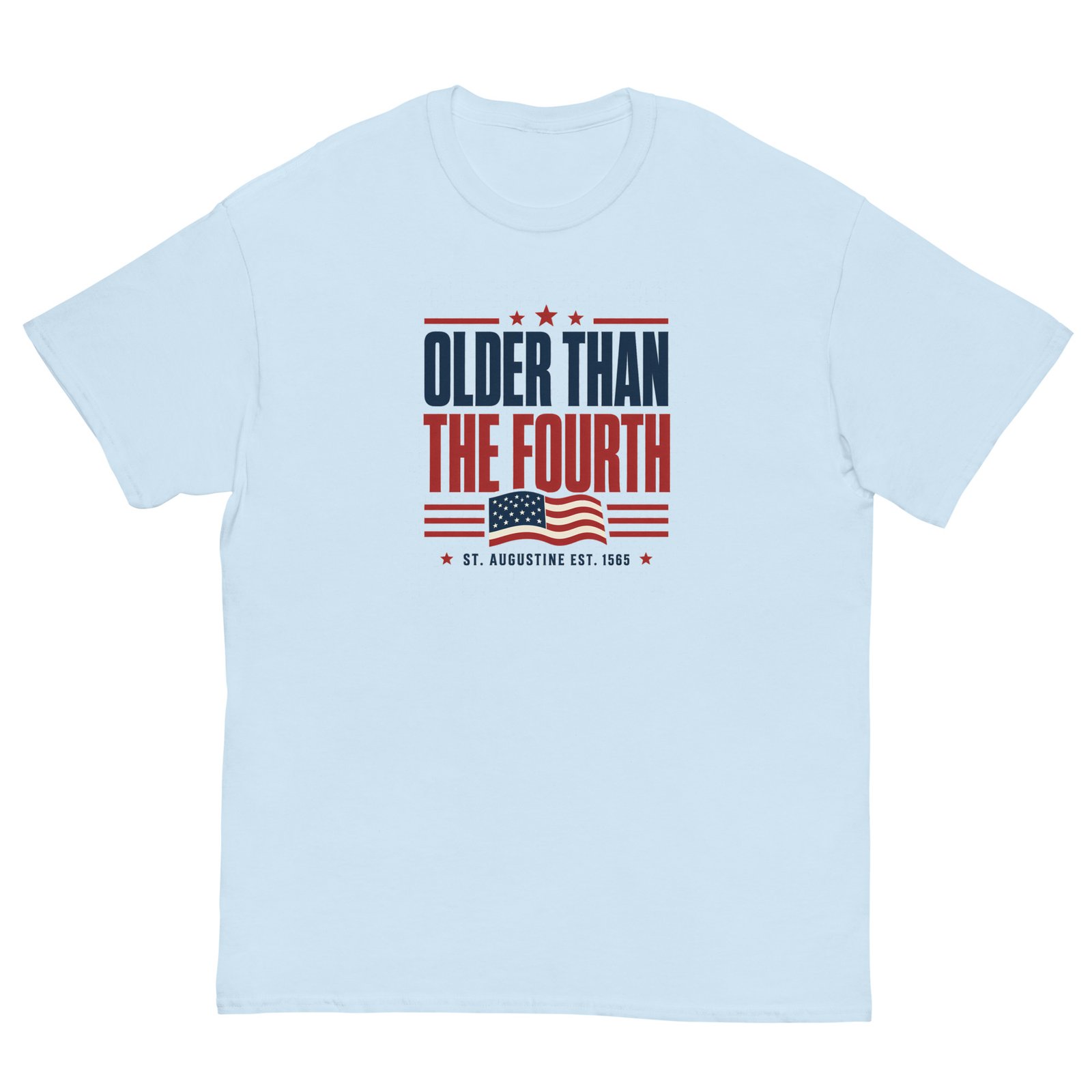Older Than the Fourth St. Augustine Unisex classic tee - Image 8