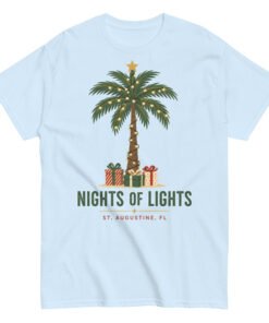 Nights of Lights Clear Palm Presents Unisex classic tee - Image 7