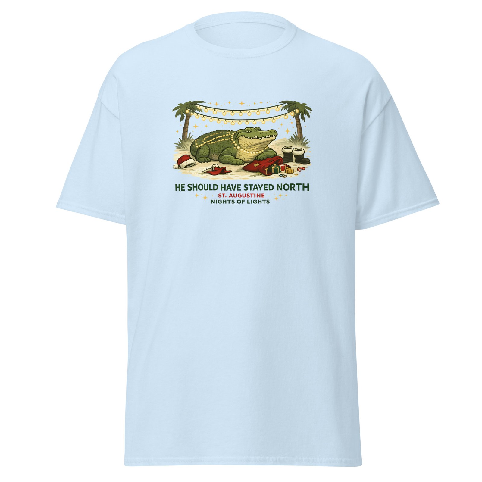 Should Have Stayed North Unisex classic tee - Image 11