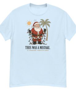 Santa Mistake Nights of Lights Unisex classic tee - Image 12