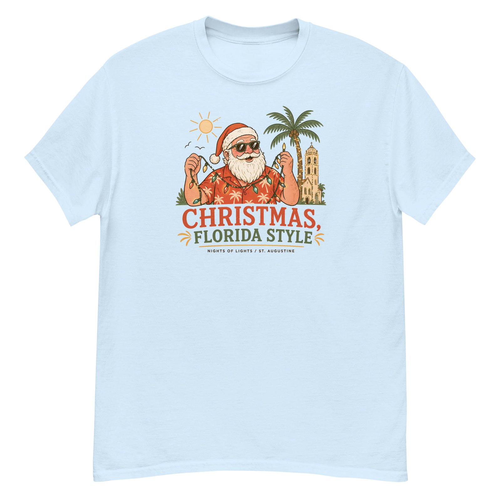 Christmas Florida Style Unisex classic tee