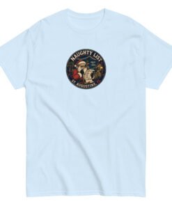 Naughty List Badge Unisex classic tee - Image 6