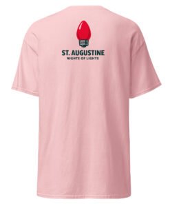 St. Augustine Nights Red Bulb Unisex classic tee - Image 9