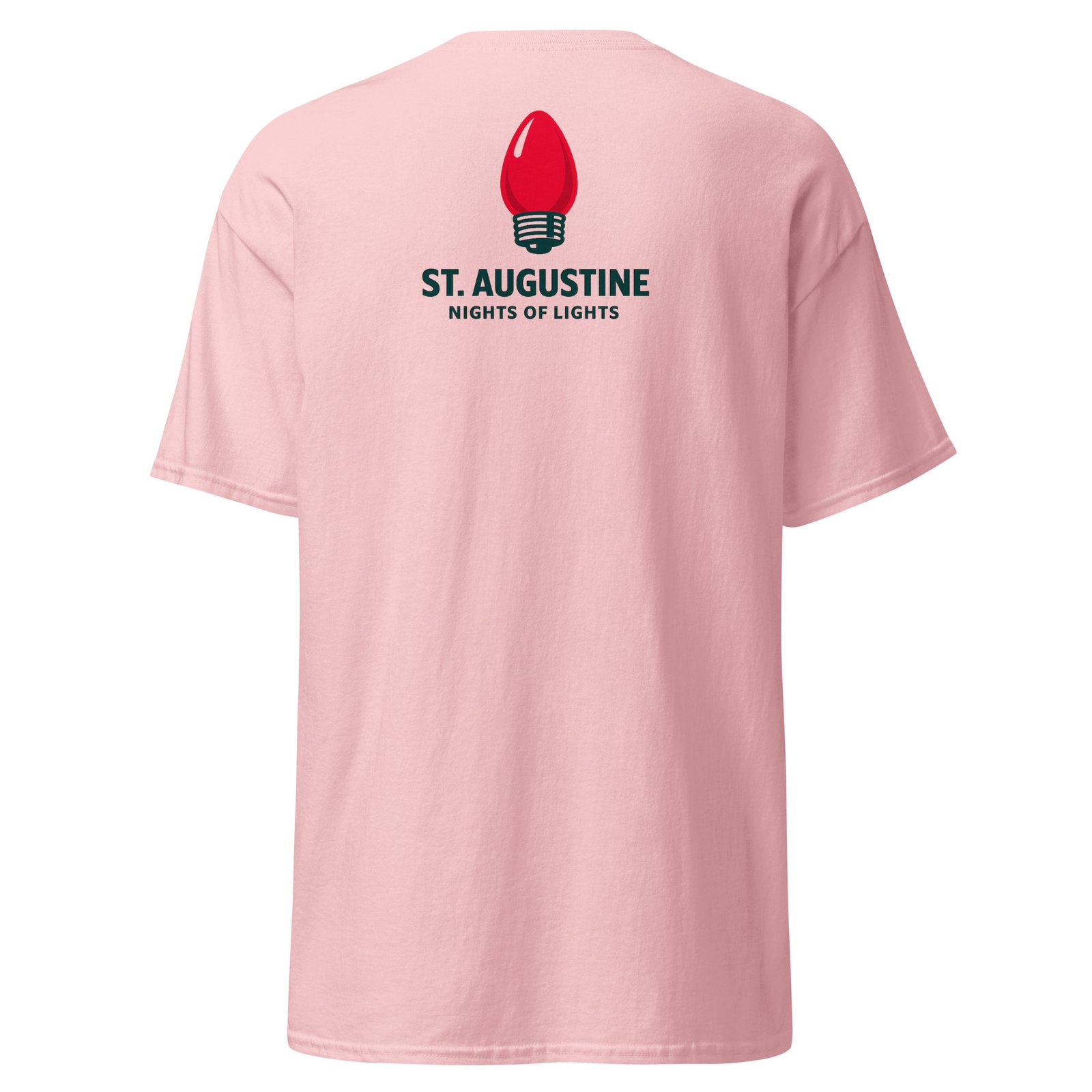 St. Augustine Nights Red Bulb Unisex classic tee - Image 9
