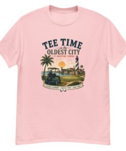 Tee TIme in the Oldest City Unisex tee - Image 6