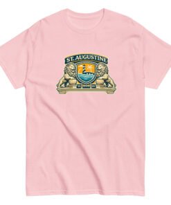 St. Augustine Lion Shield Unisex tee - Image 8