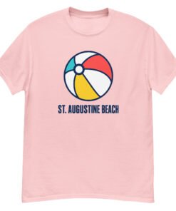 St. Augustine Beach Ball Unisex classic tee - Image 7