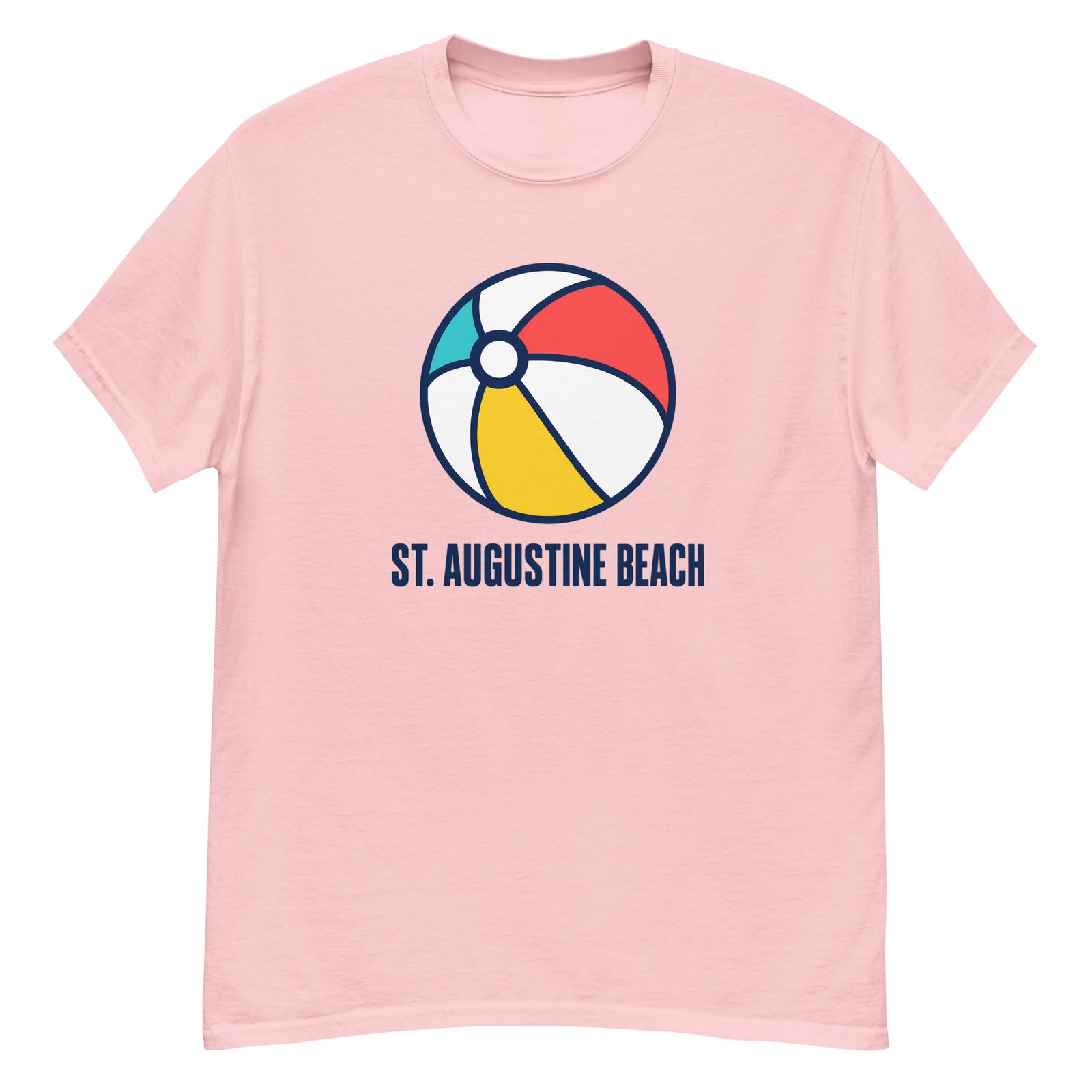 St. Augustine Beach Ball Unisex classic tee - Image 7