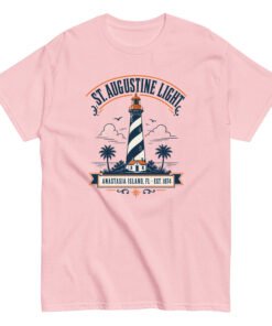 St. Augustine Light Anastasia Island Unisex classic tee - Image 3