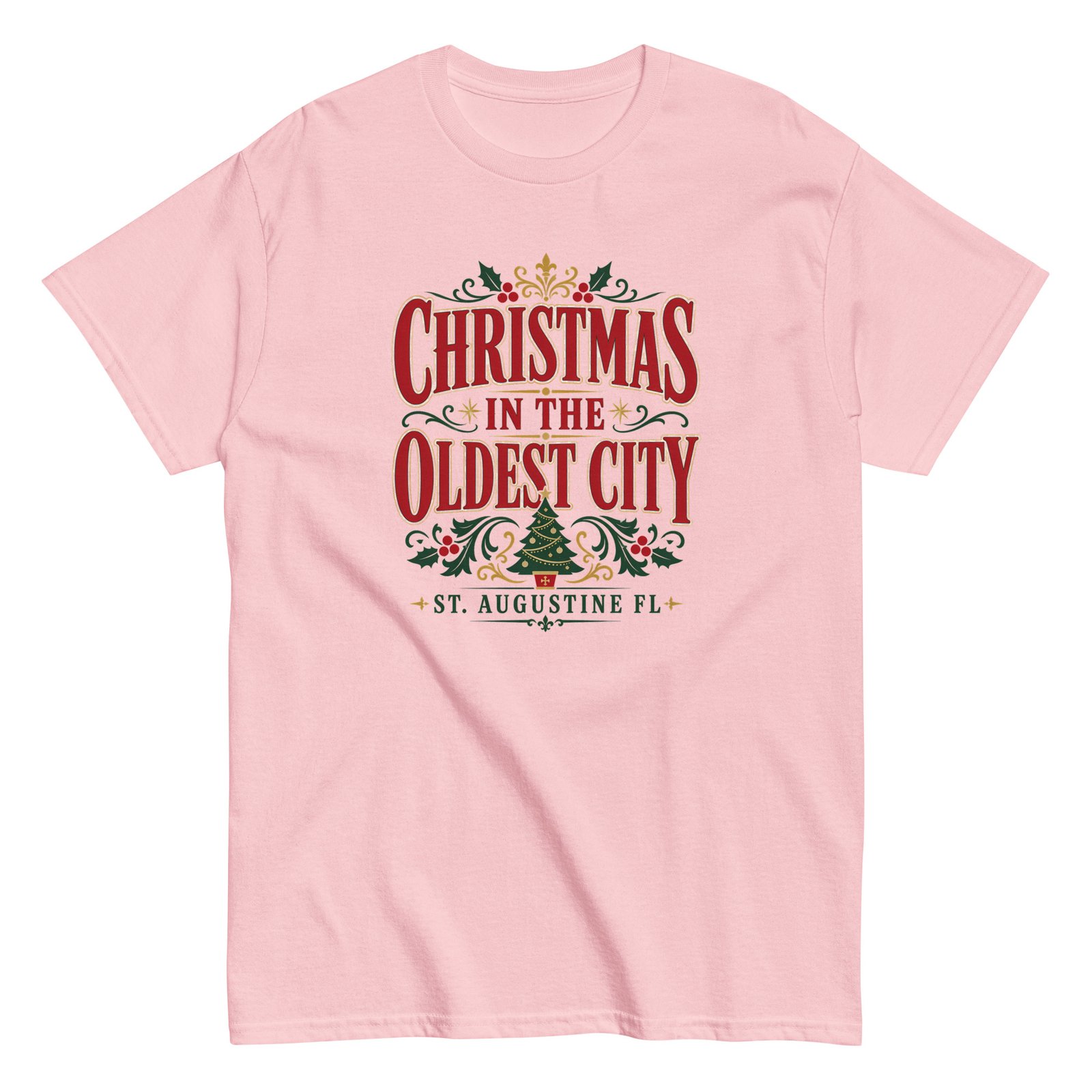 Christmas in the Oldest City Unisex classic tee - Image 3