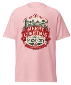 Merry Christmas First City Unisex classic tee