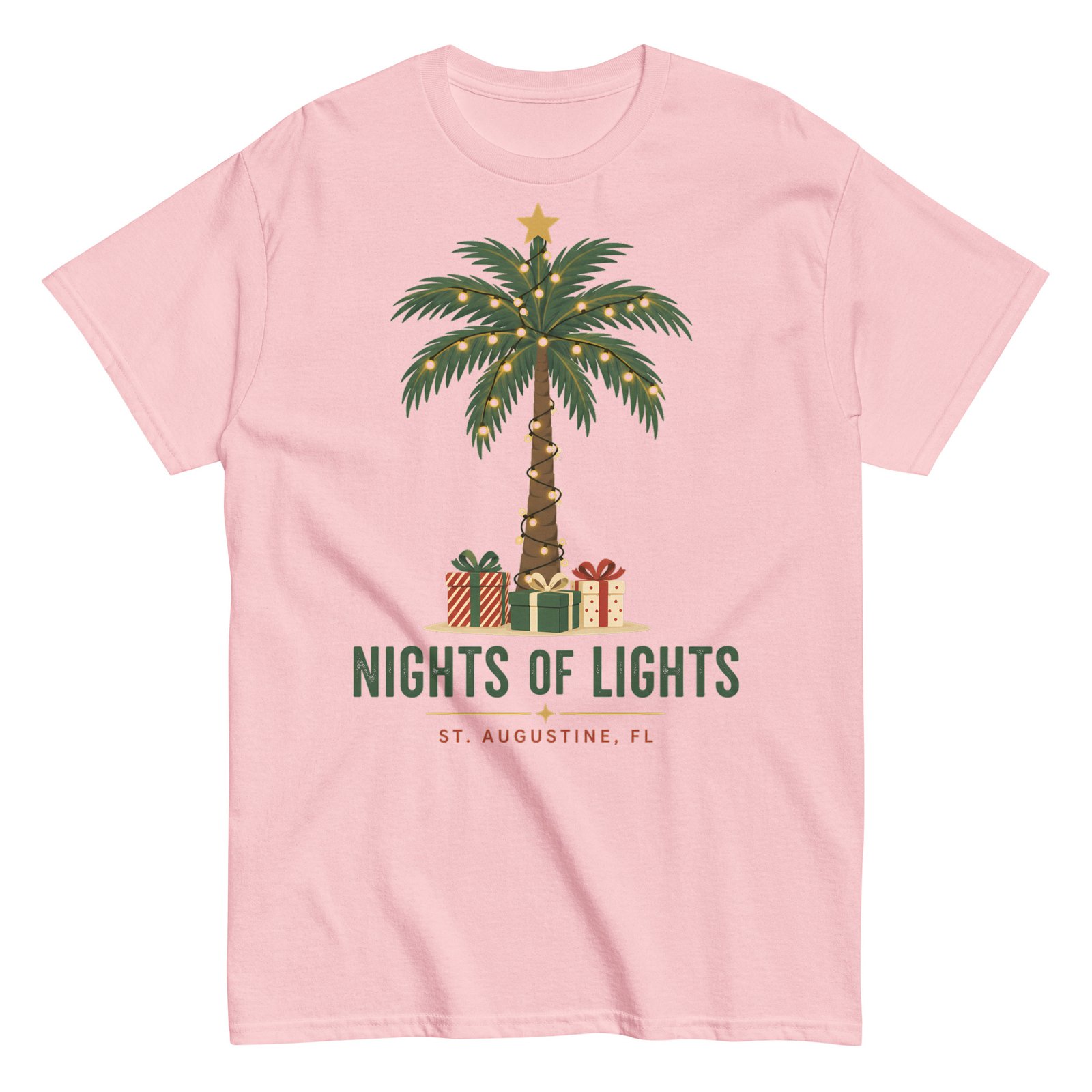 Nights of Lights Clear Palm Presents Unisex classic tee - Image 5