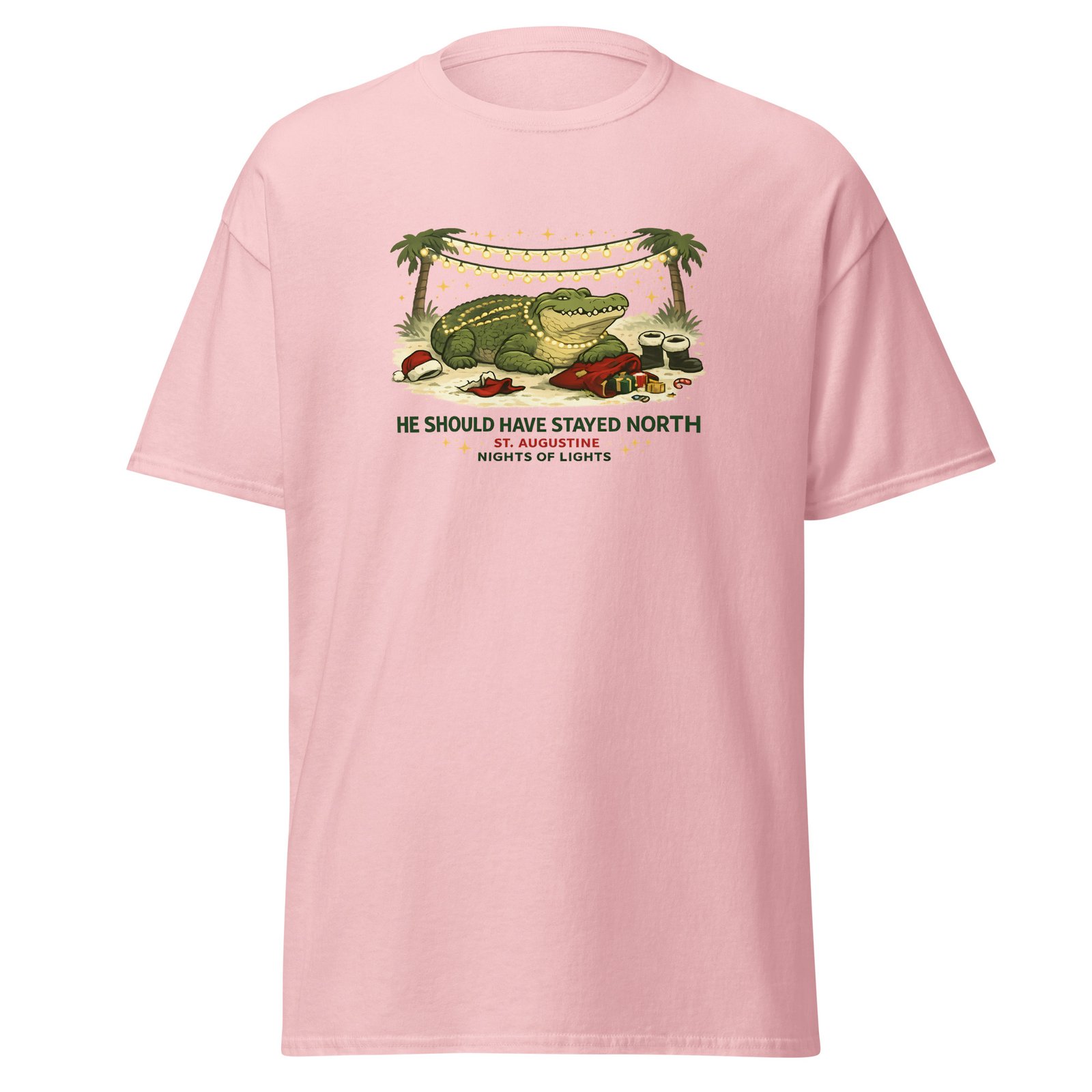 Should Have Stayed North Unisex classic tee - Image 9