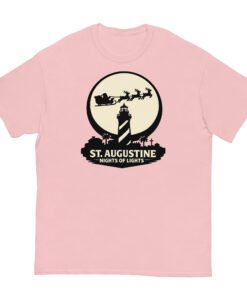 Lighthouse Santa Flying Unisex classic tee - Image 7