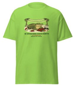 Should Have Stayed North Unisex classic tee - Image 5