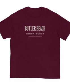Alternative view of Butler Beach Coordinates Unisex tee