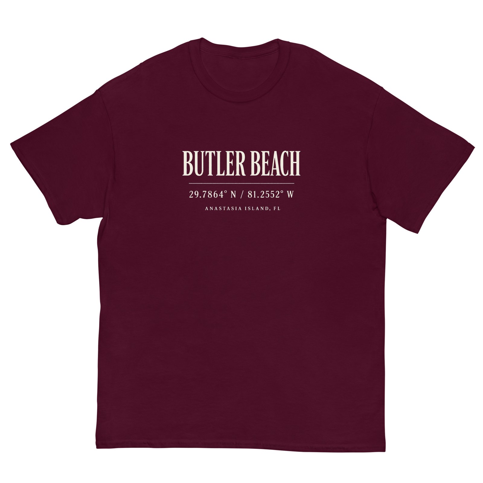 Butler Beach Coordinates Unisex tee - Image 2