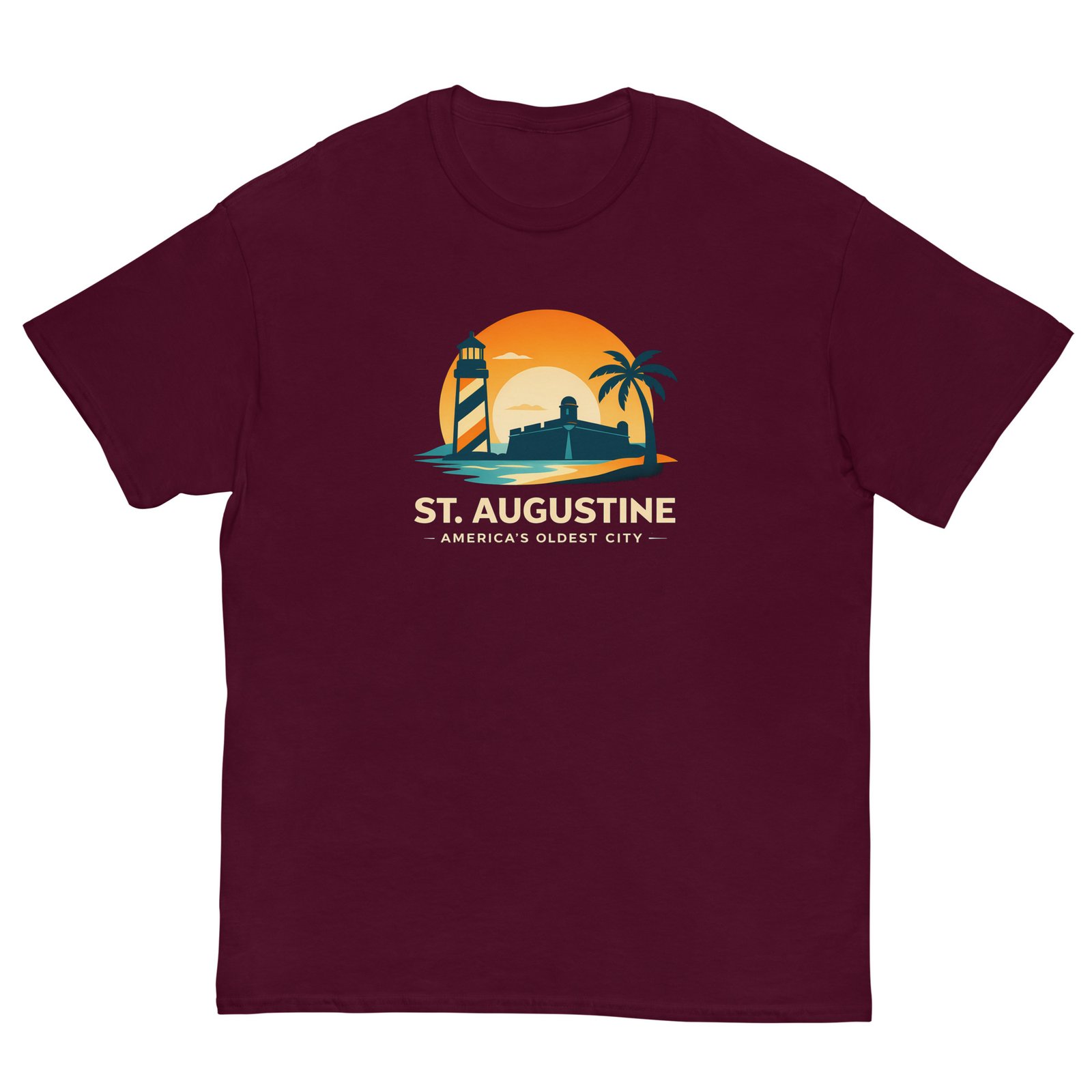 St. Augustine Americas Oldest City Sunrise Unisex tee - Image 2