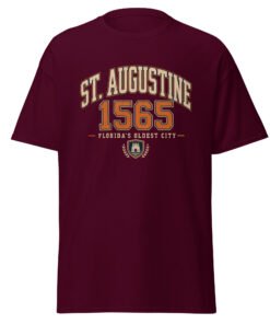 Alternative view of 1565 Floridas Oldest City Unisex tee