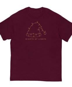 Alternative view of Nights of Lights Hat Unisex classic tee