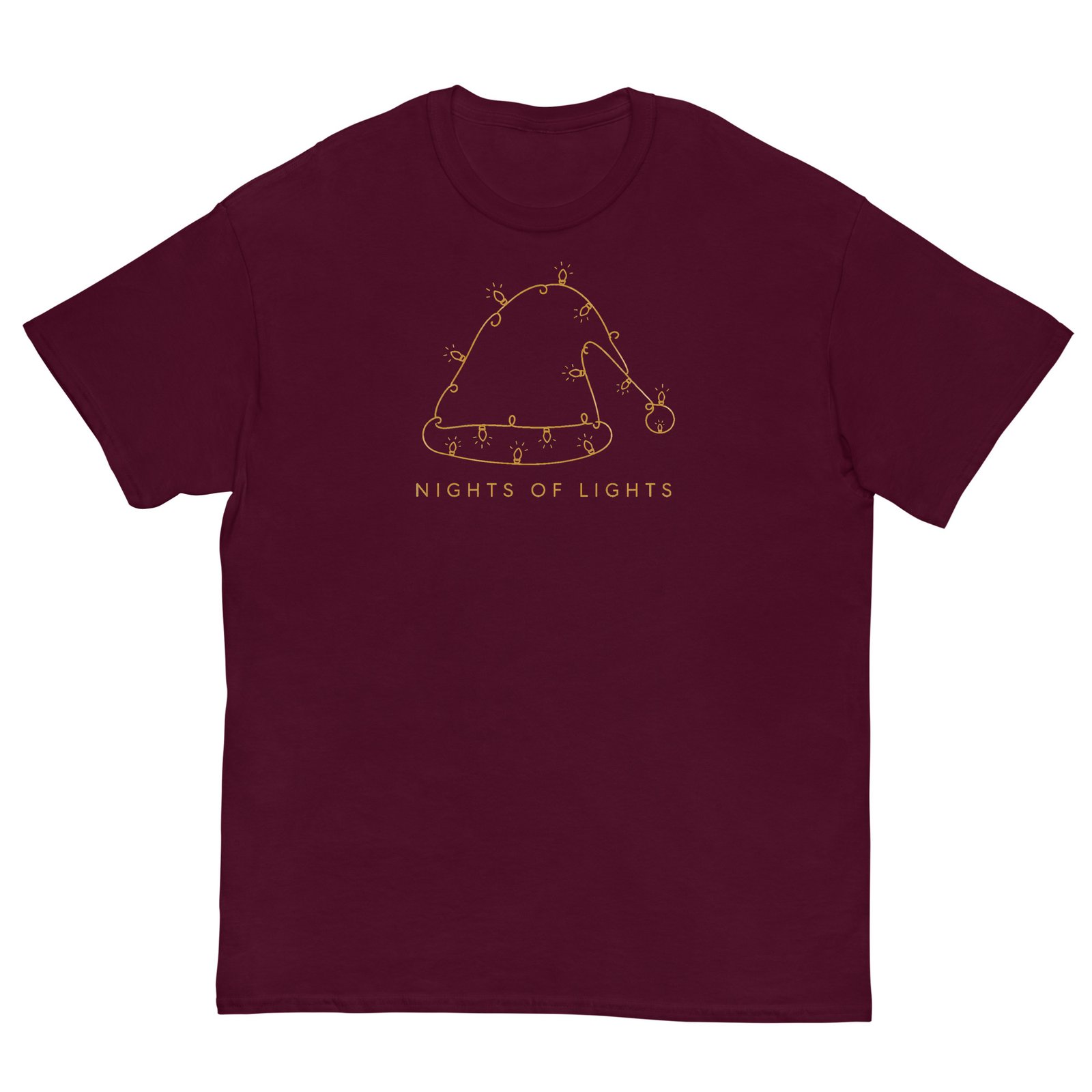 Nights of Lights Hat Unisex classic tee - Image 2