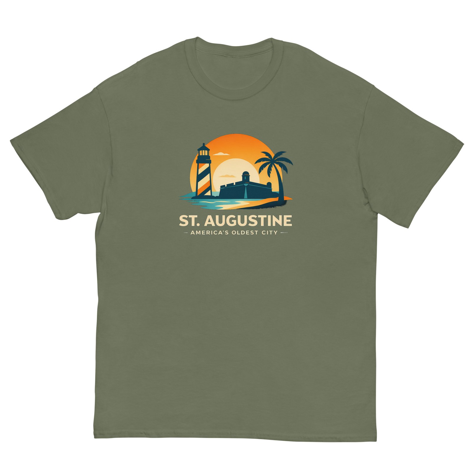 St. Augustine Americas Oldest City Sunrise Unisex tee - Image 10