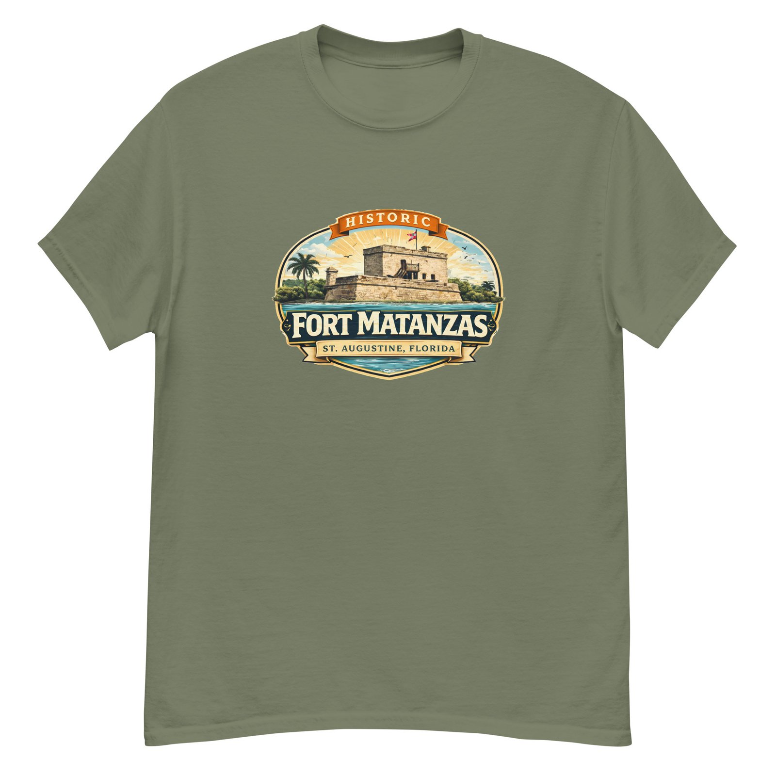 Historic Fort Matanzas Unisex tee