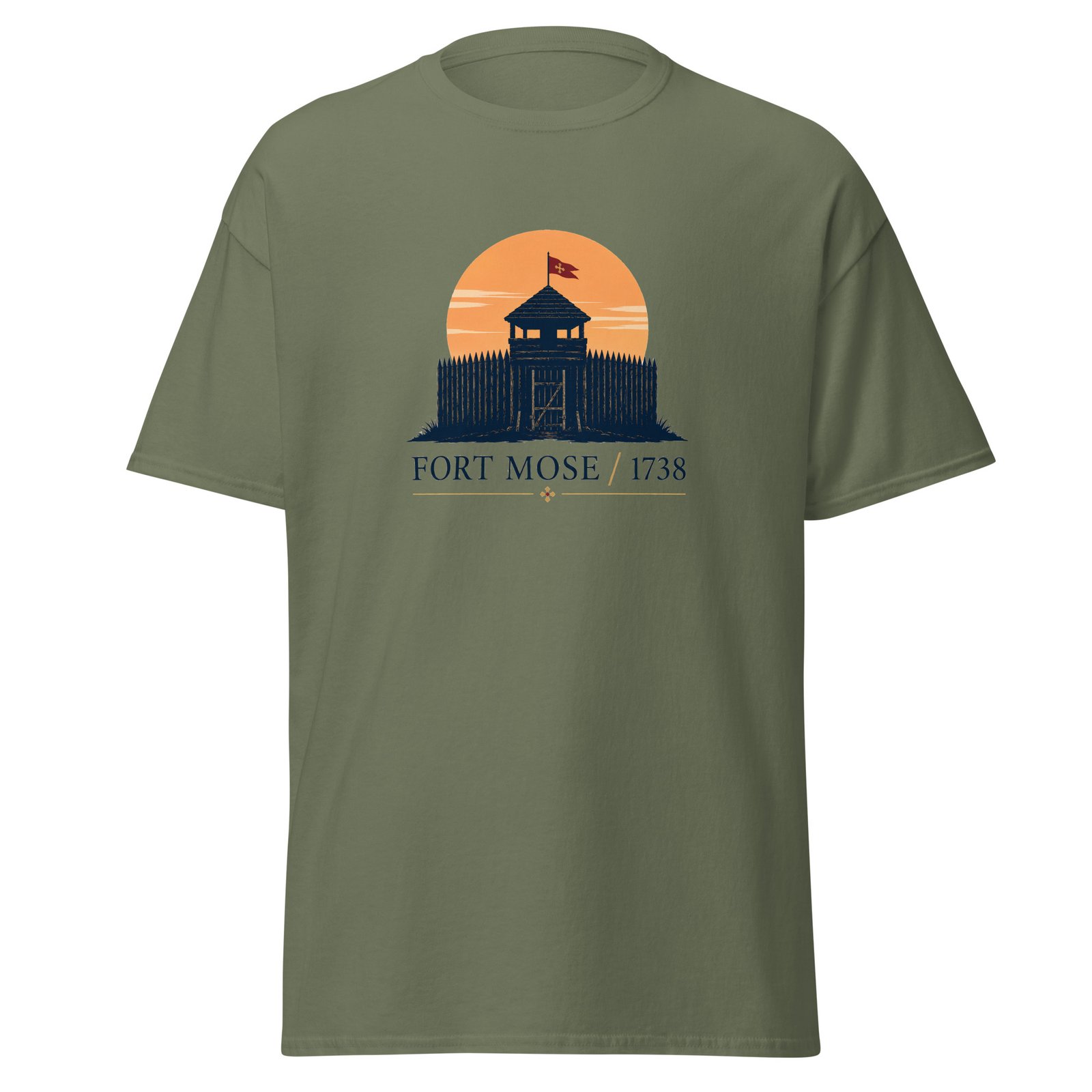 Fort Mose 1738 Unisex classic tee - Image 3